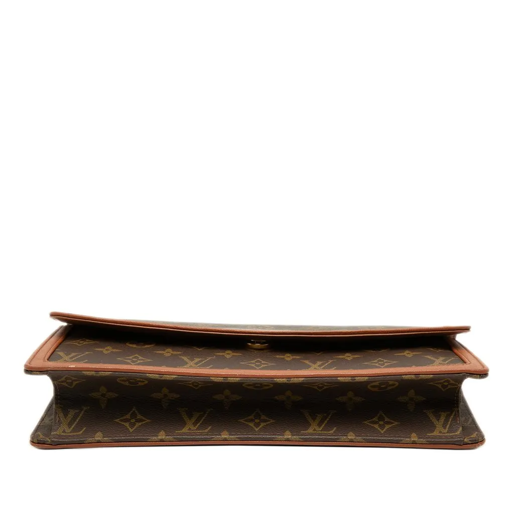 Louis Vuitton Monogram Pochette Dame GM Brown Canvas Very good - Inside View
