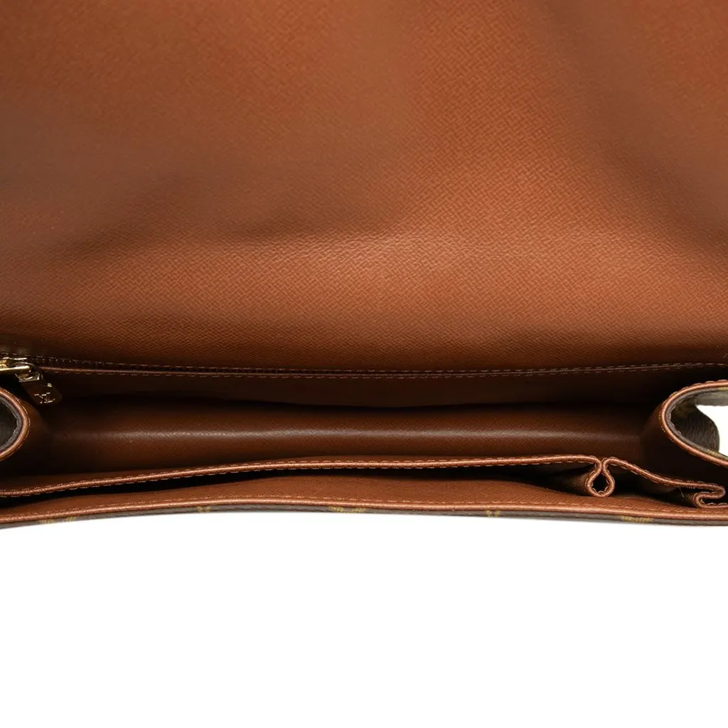 Louis Vuitton Monogram Pochette Dame GM Brown Canvas Very good - Model View