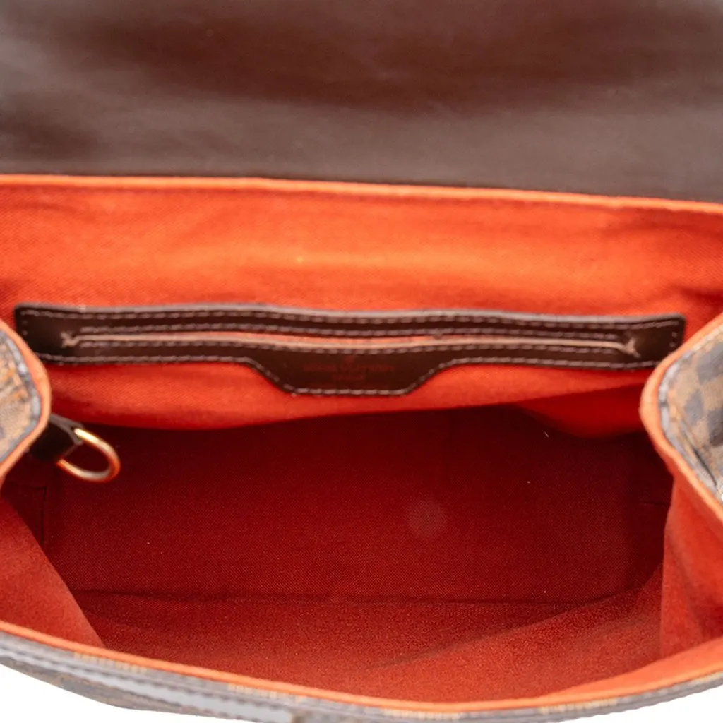 Louis Vuitton Damier Ebene Soho Brown Canvas Good - Model View