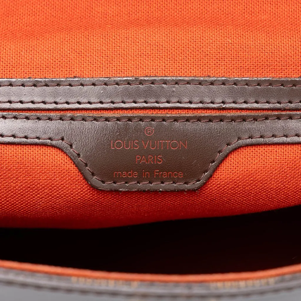 Louis Vuitton Damier Ebene Soho Brown Canvas Good - Box View