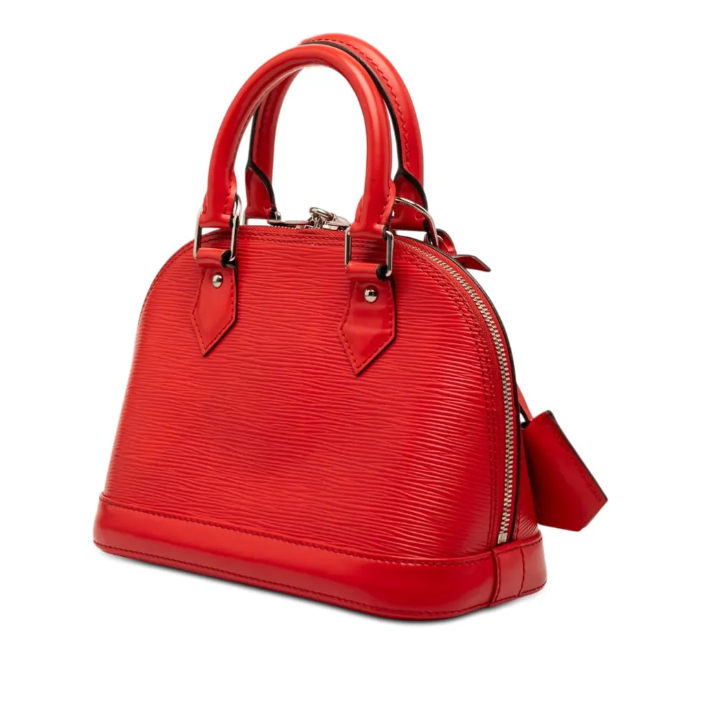 Louis Vuitton Epi Alma BB Red Leather Very good - Back View