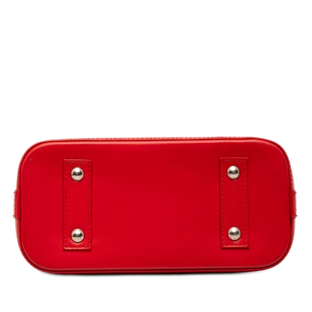 Louis Vuitton Epi Alma BB Red Leather Very good - Inside View