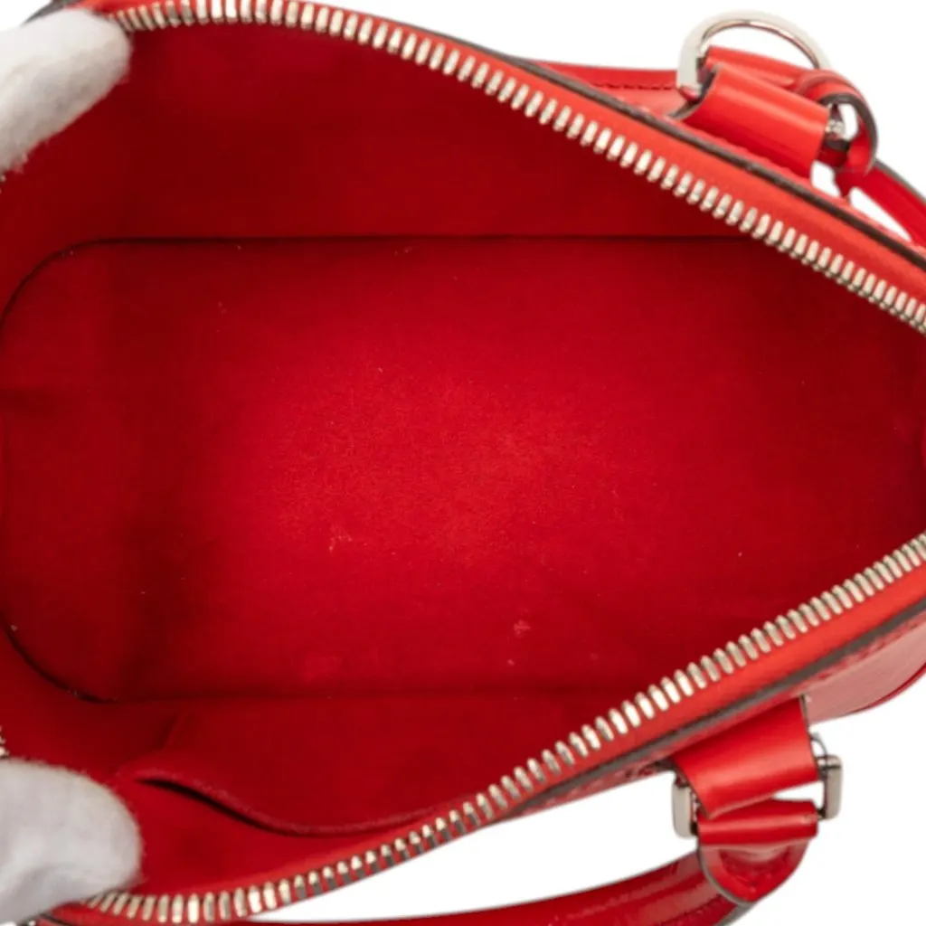 Louis Vuitton Epi Alma BB Red Leather Very good - Model View