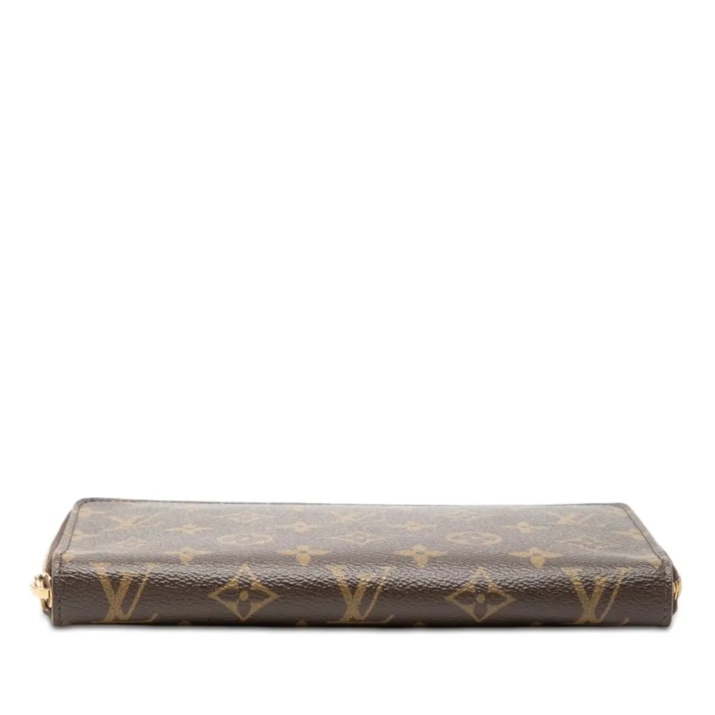 Louis Vuitton Monogram Zippy Organizer Wallet Brown Very good - Inside View