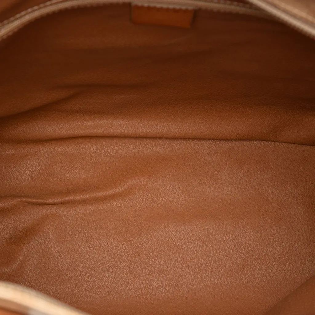 Celine Macadam Coated Canvas Tote Beige Very good - Model View
