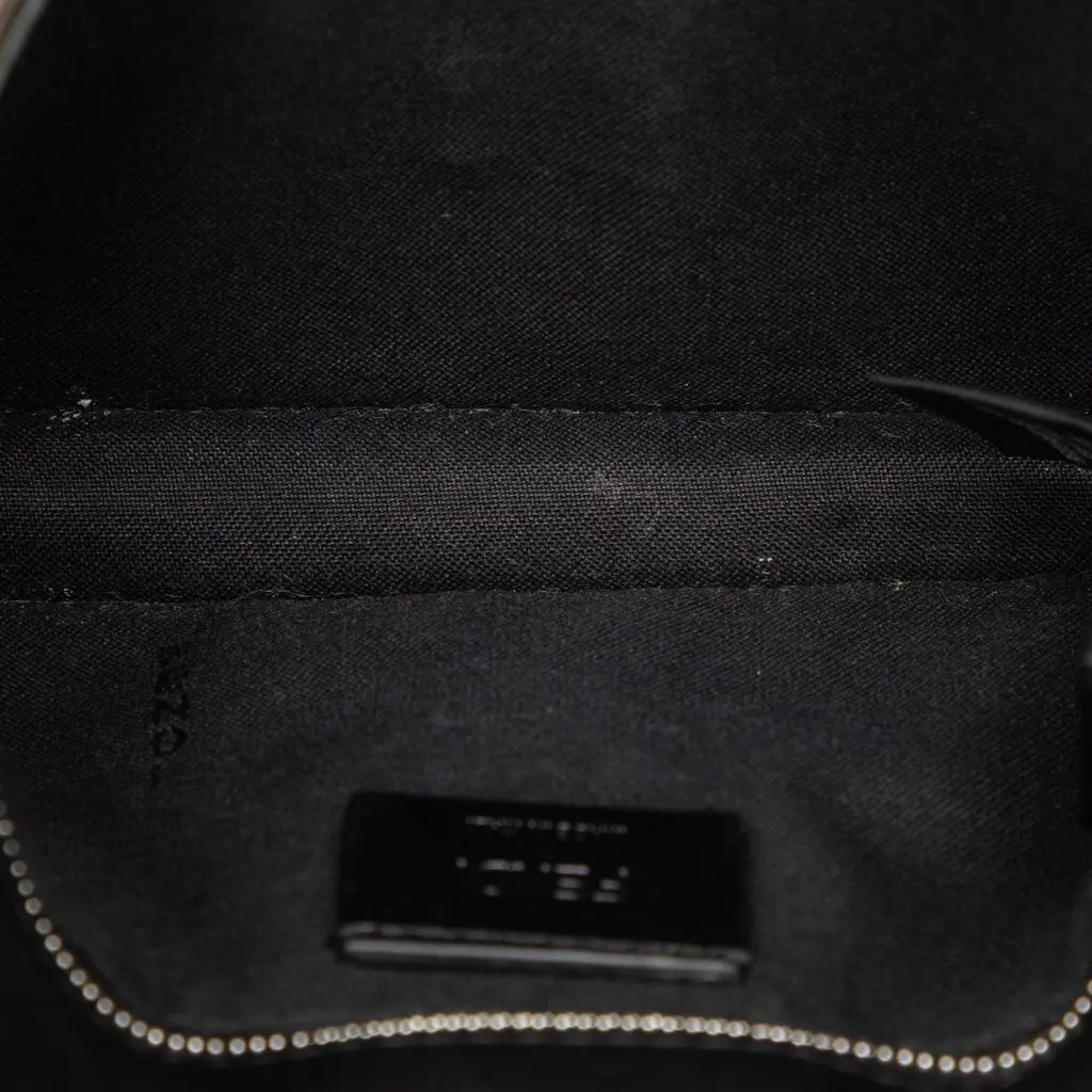 Fendi Zucca Canvas Convertible Baguette Pouch Brown Very good - Model View
