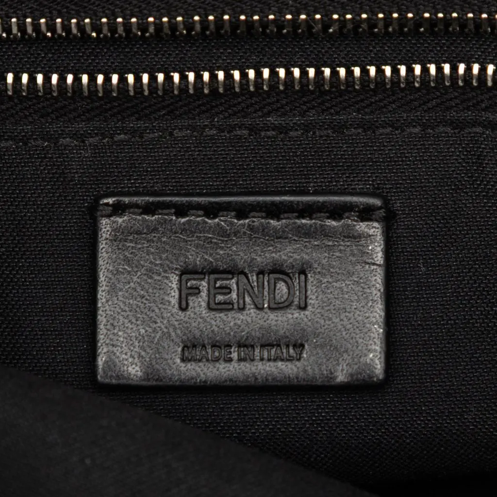 Fendi Zucca Canvas Convertible Baguette Pouch Brown Very good - Box View
