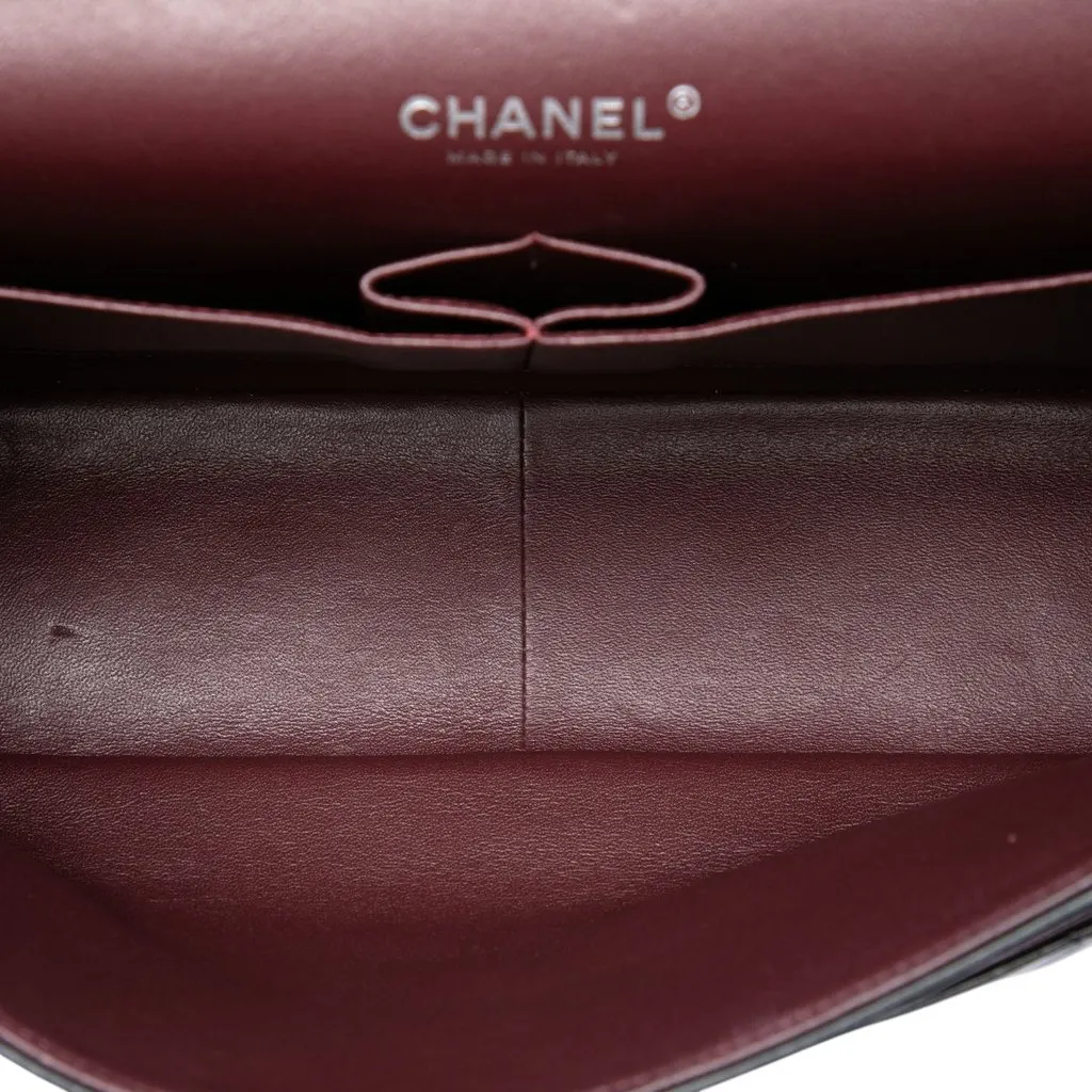 Chanel Jumbo Classic Lambskin Double Flap Black Leather Very good - Model View