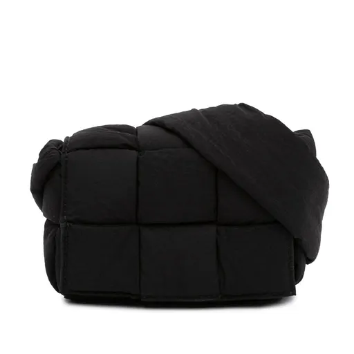 Bottega Veneta Candy Nylon Intrecciato Padded Tech Cassette Crossbody