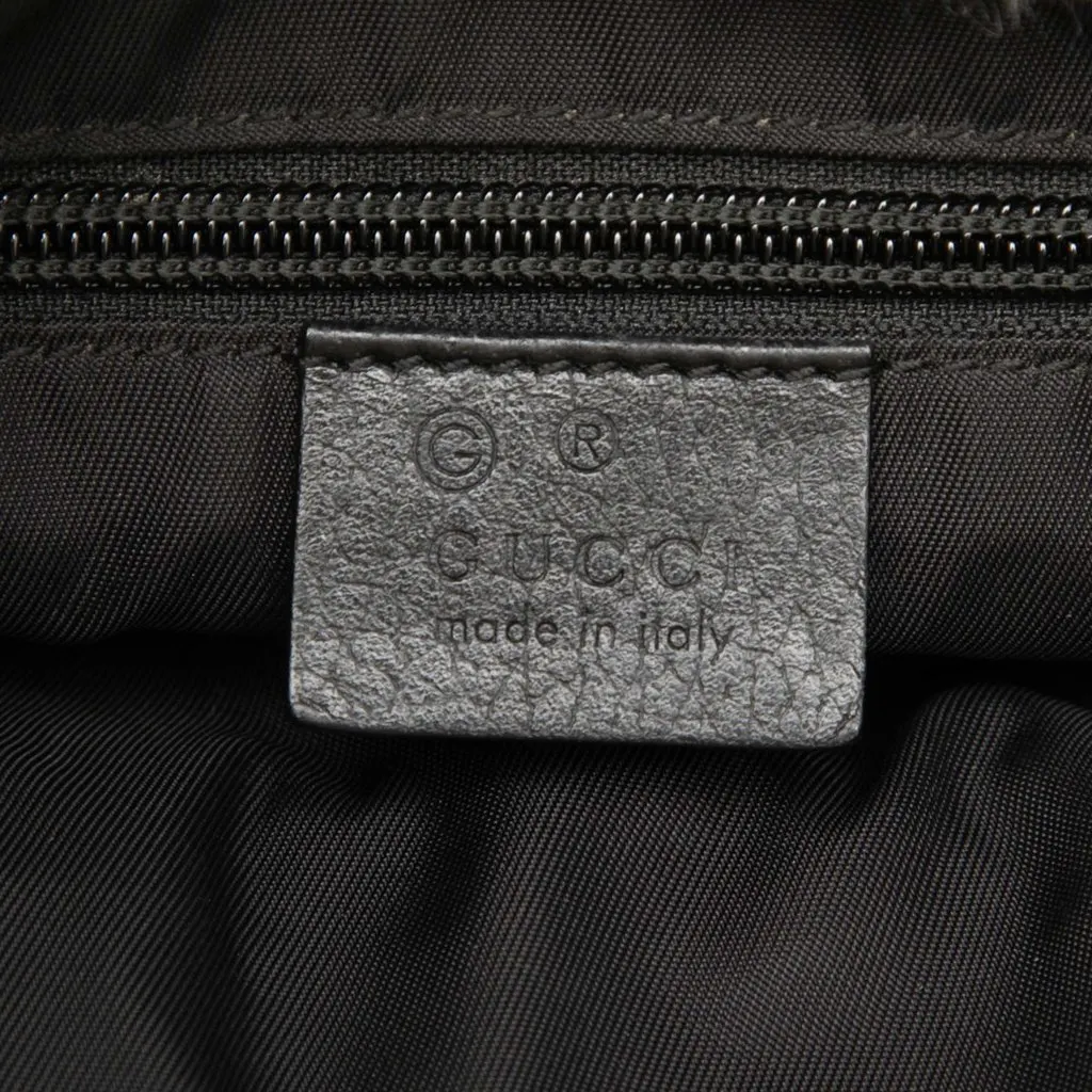 Gucci GG Nylon Crossbody Black Very good - Box View