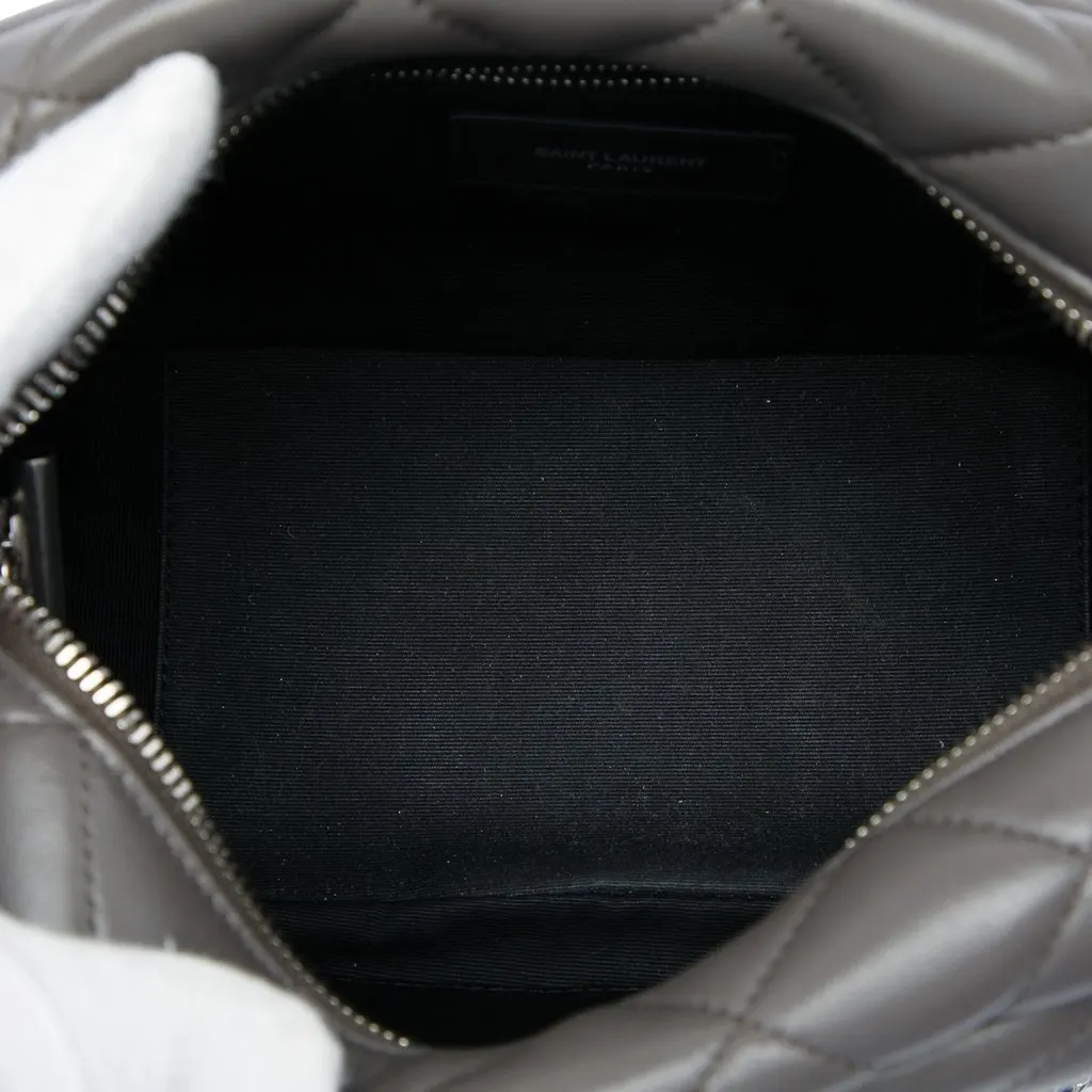 Saint Laurent Small Matelasse Calfskin LouLou Bowling Bag MultiColor Leather Very good - Model View