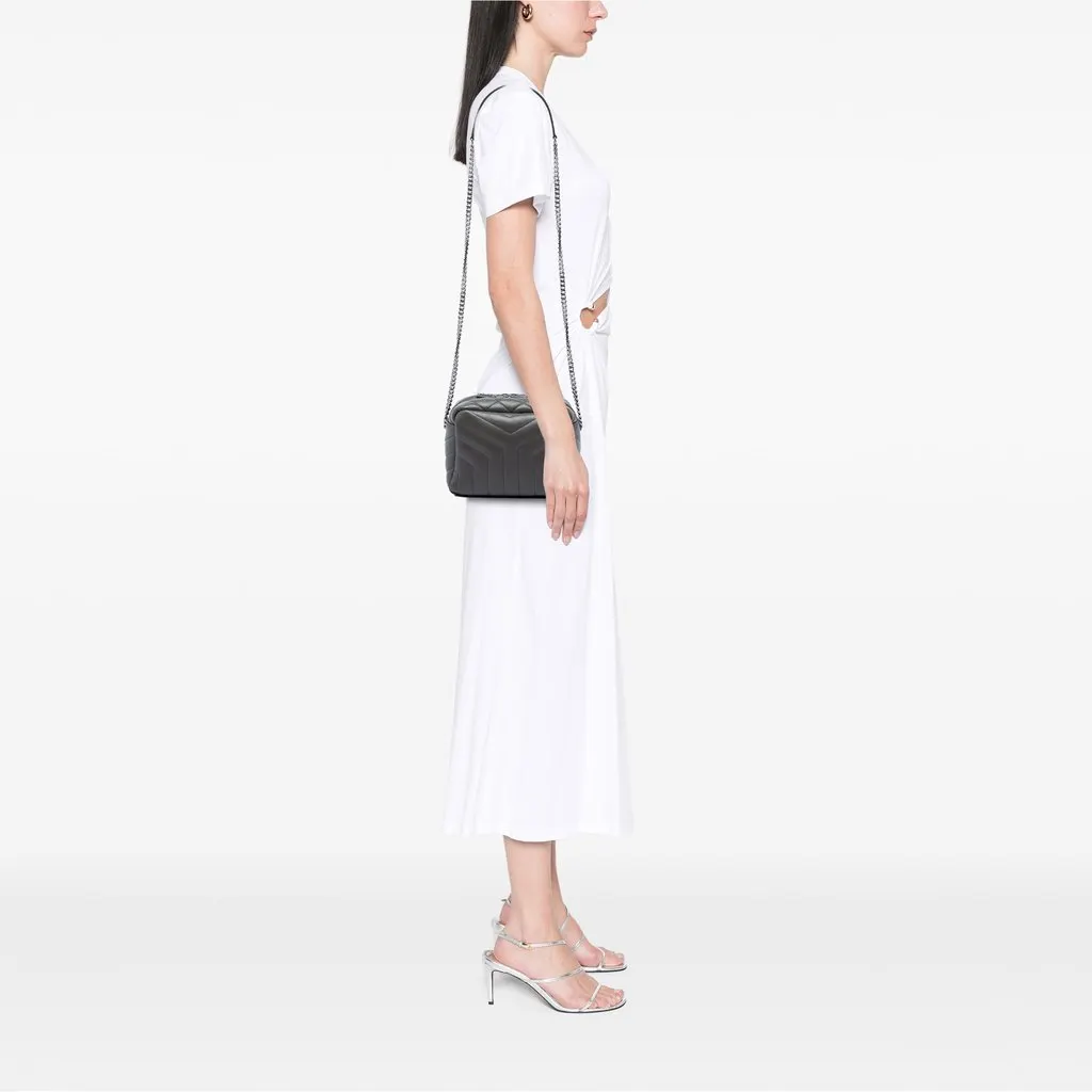 Saint Laurent Small Matelasse Calfskin LouLou Bowling Bag MultiColor Leather Very good - Box View