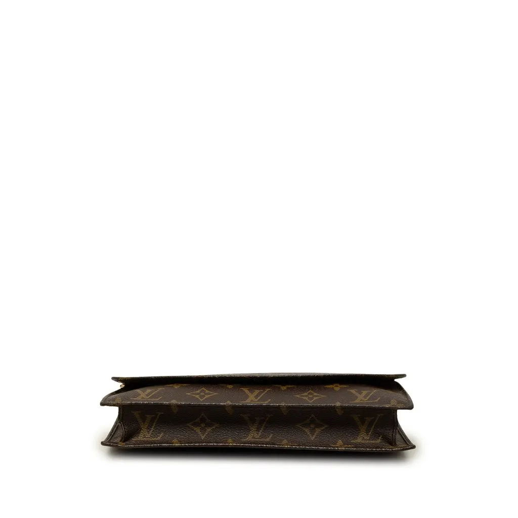 Louis Vuitton Monogram Pochette Rabat 23 Brown Canvas Good - Inside View