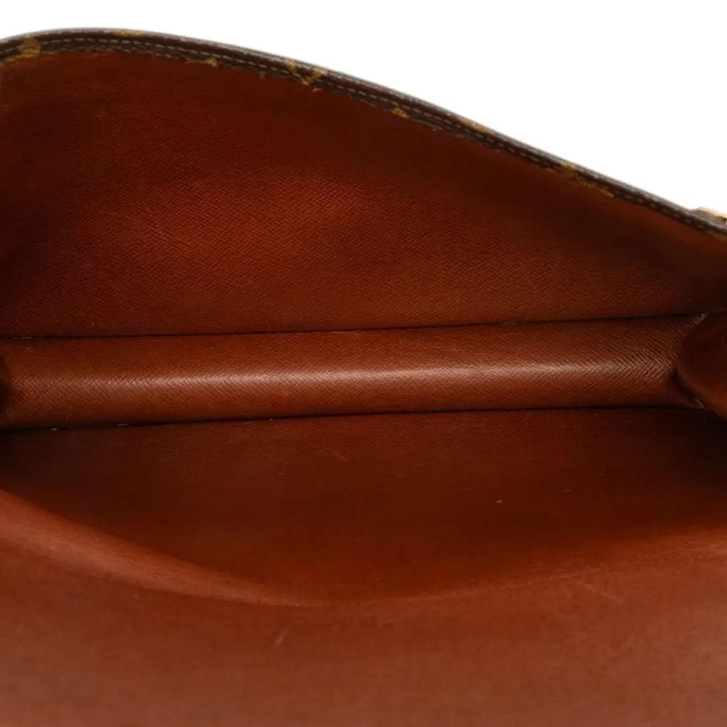 Louis Vuitton Monogram Pochette Rabat 23 Brown Canvas Good - Model View