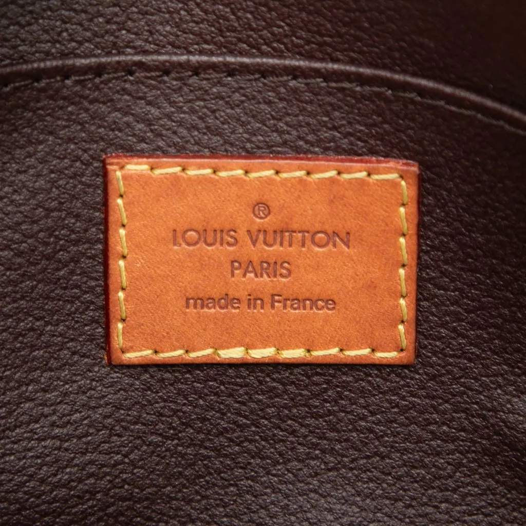 Louis Vuitton Monogram Vernis Cosmetic Pouch Purple Leather Good - Box View