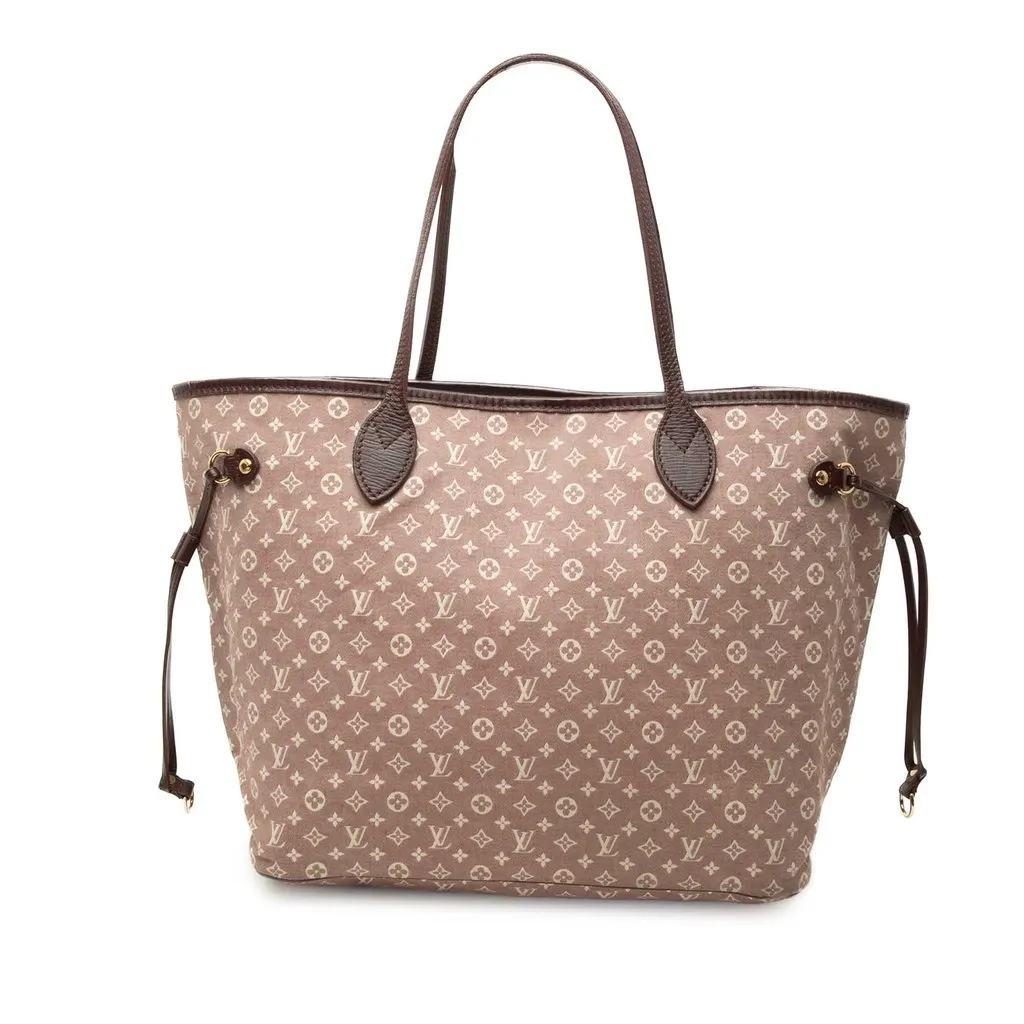 Louis Vuitton Monogram Idylle Neverfull MM Pink Canvas Good - Front View