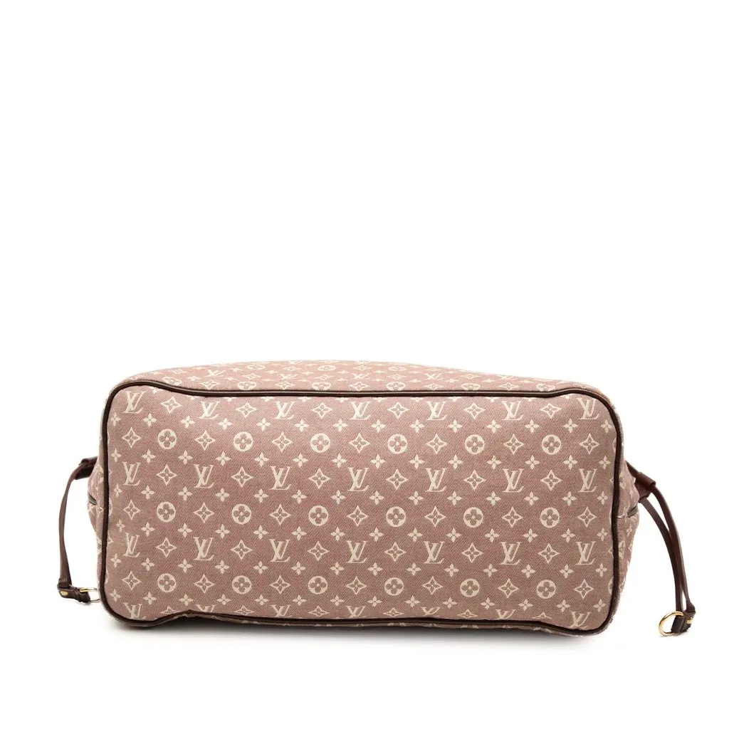 Louis Vuitton Monogram Idylle Neverfull MM Pink Canvas Good - Inside View