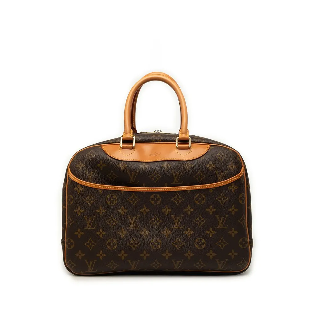 Louis Vuitton Monogram Deauville Brown Very good - Front View