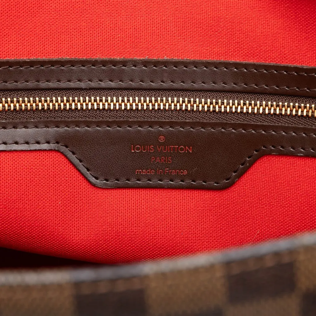 Louis Vuitton Damier Ebene Chelsea Brown Canvas Good - Box View