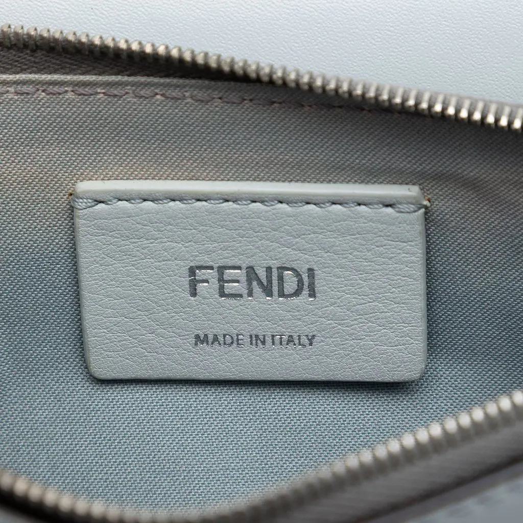 Fendi Leather F Is Fendi Envelope Wallet On Chain Silver Leather Very good - Box View