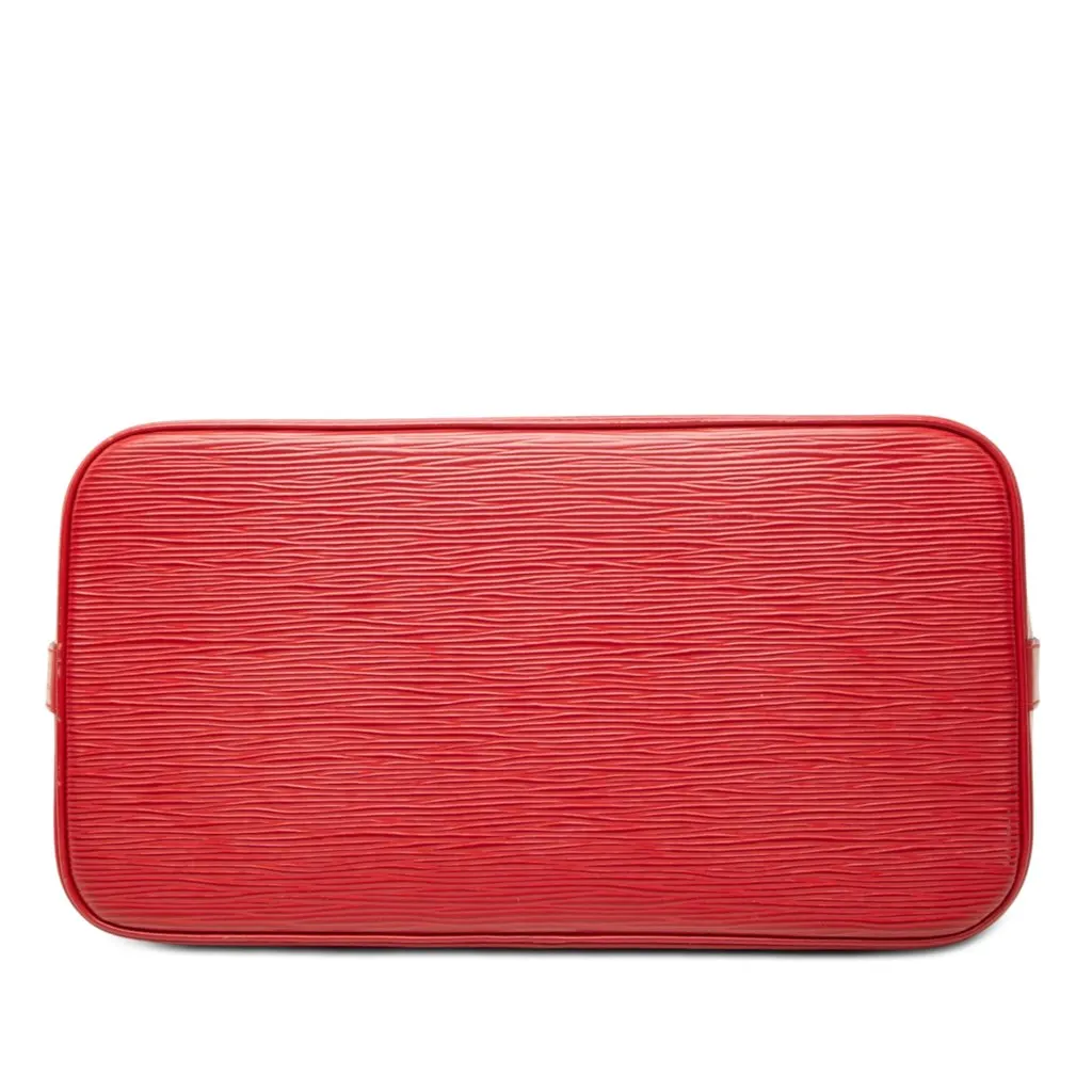 Louis Vuitton Epi Alma PM Red Leather Very good - Inside View