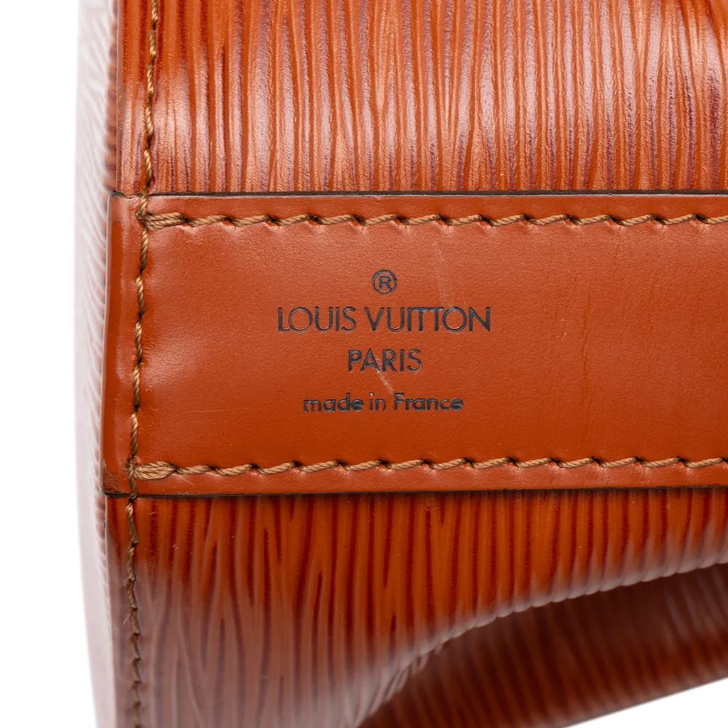 Louis Vuitton Epi Sac D Epaule PM Brown Leather Good - Box View