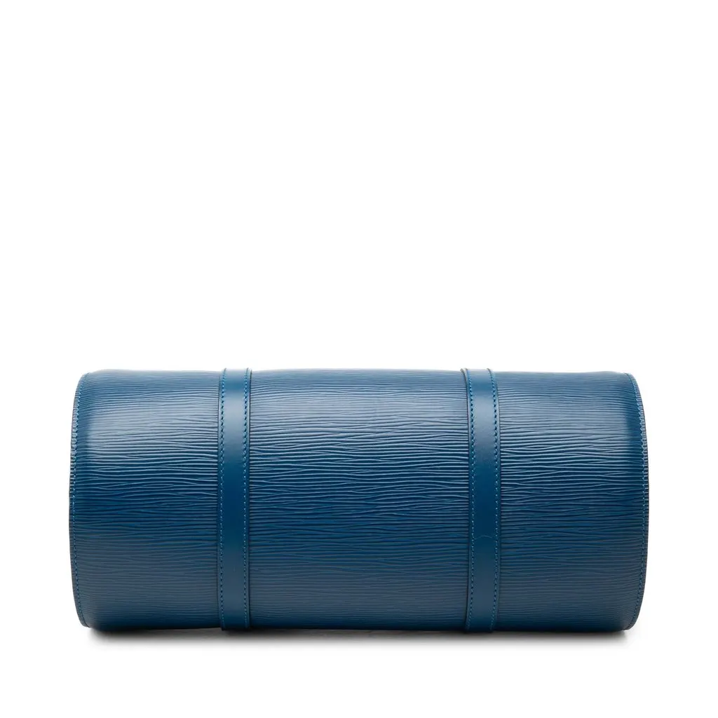 Louis Vuitton Epi Soufflot Blue Leather Very good - Inside View