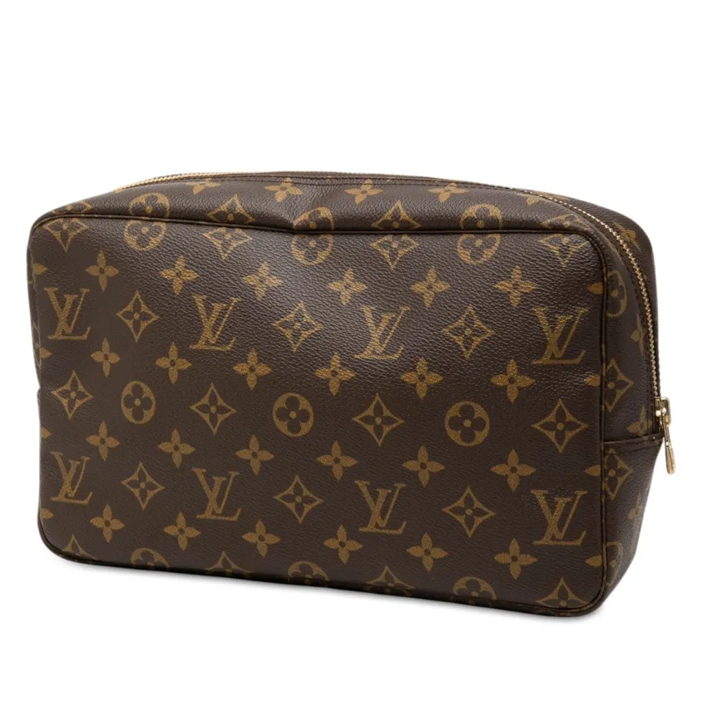 Louis Vuitton Monogram Trousse Toilette 28 Brown Very good - Back View