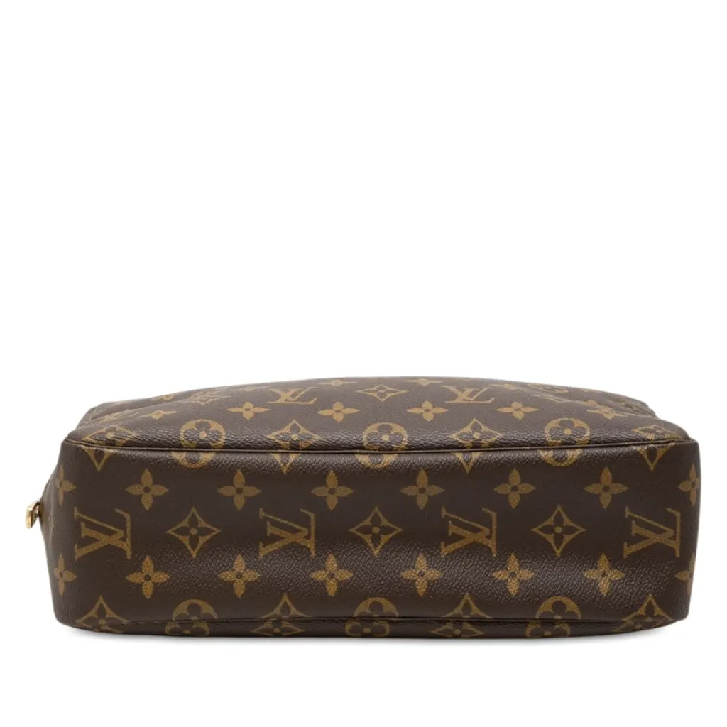 Louis Vuitton Monogram Trousse Toilette 28 Brown Very good - Inside View