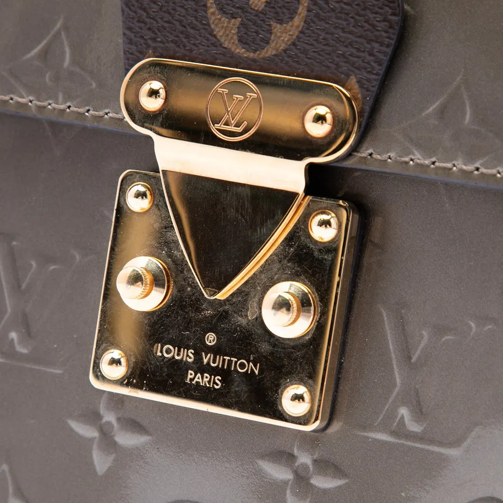 Louis Vuitton Monogram Vernis Spring Street Brown Leather Very good - Box View