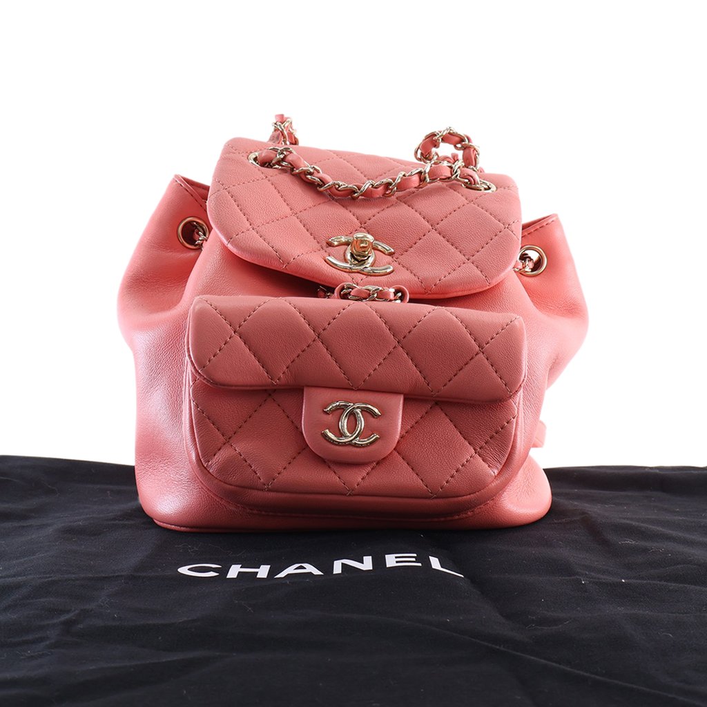 Chanel Small Lambskin Duma Backpack Pink | Libas Collective