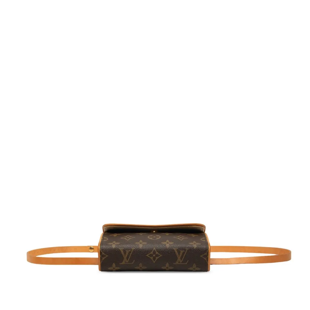 Louis Vuitton Monogram Pochette Florentine Brown Very good - Inside View