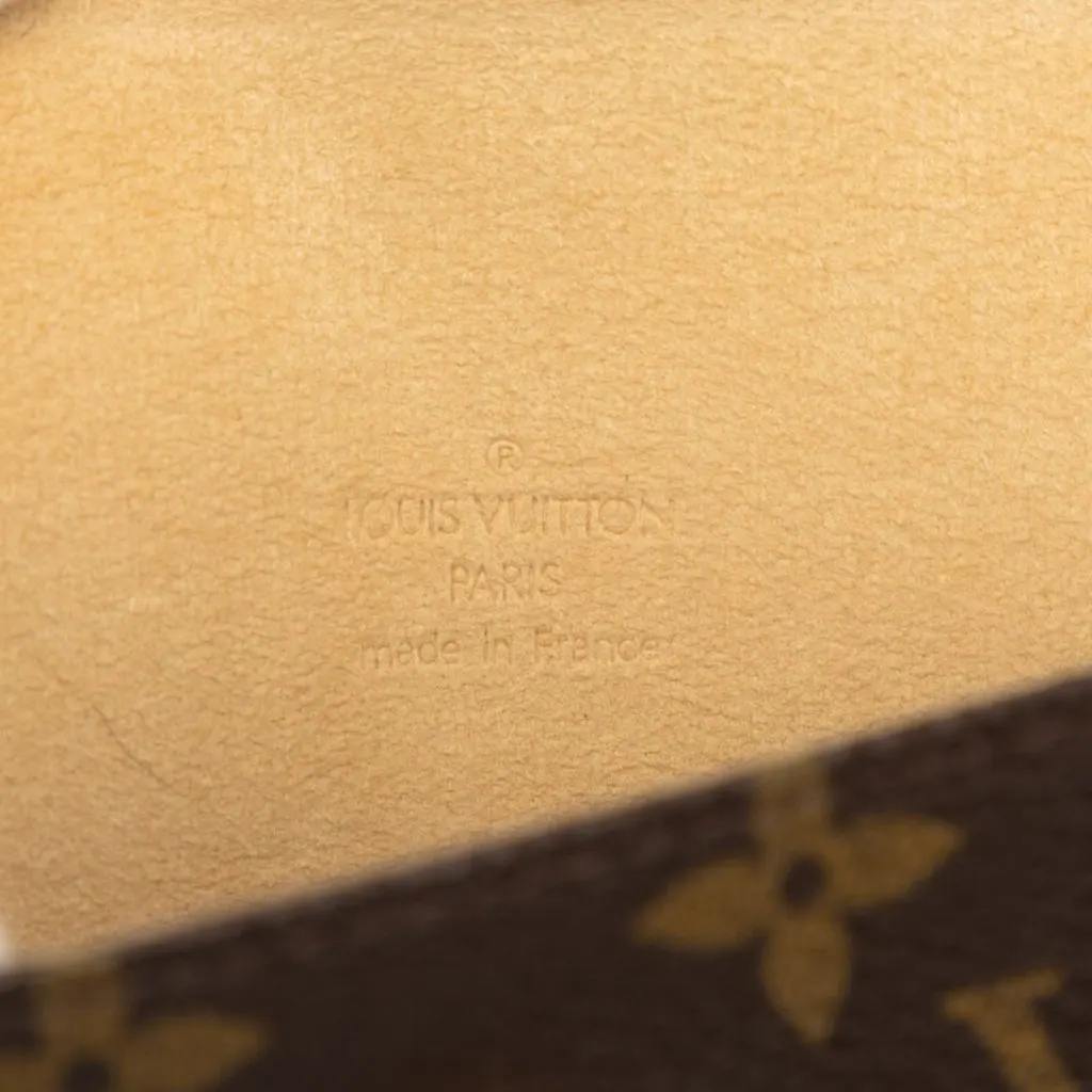 Louis Vuitton Monogram Pochette Florentine Brown Very good - Box View