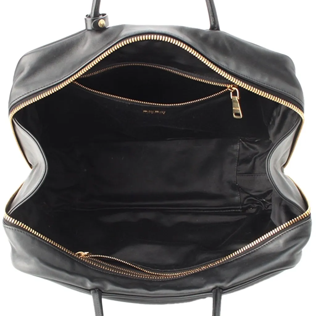 Miu Miu Large Soft Calf Softy Beau Top Handle Bag Black Leather Very good - Model View