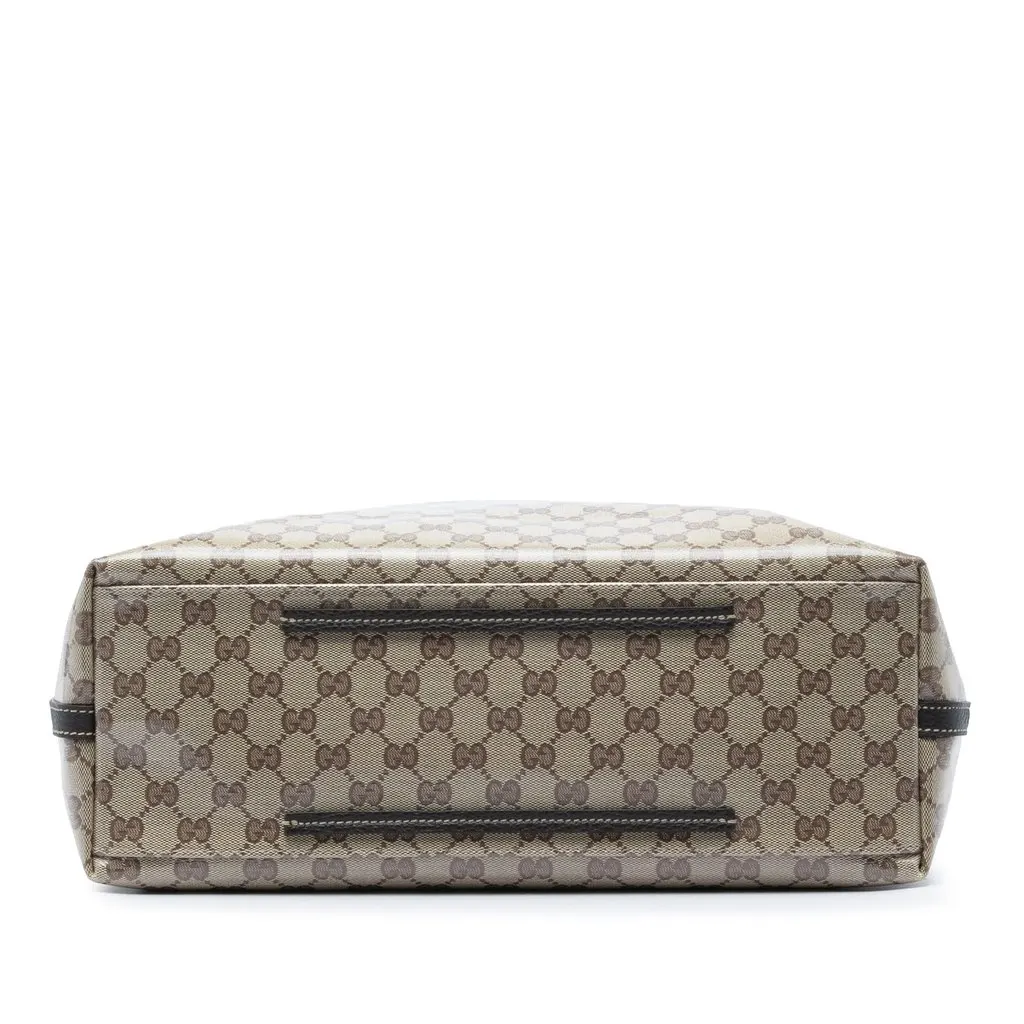 Gucci Large GG Crystal Gifford Tote Beige Canvas Very good - Inside View