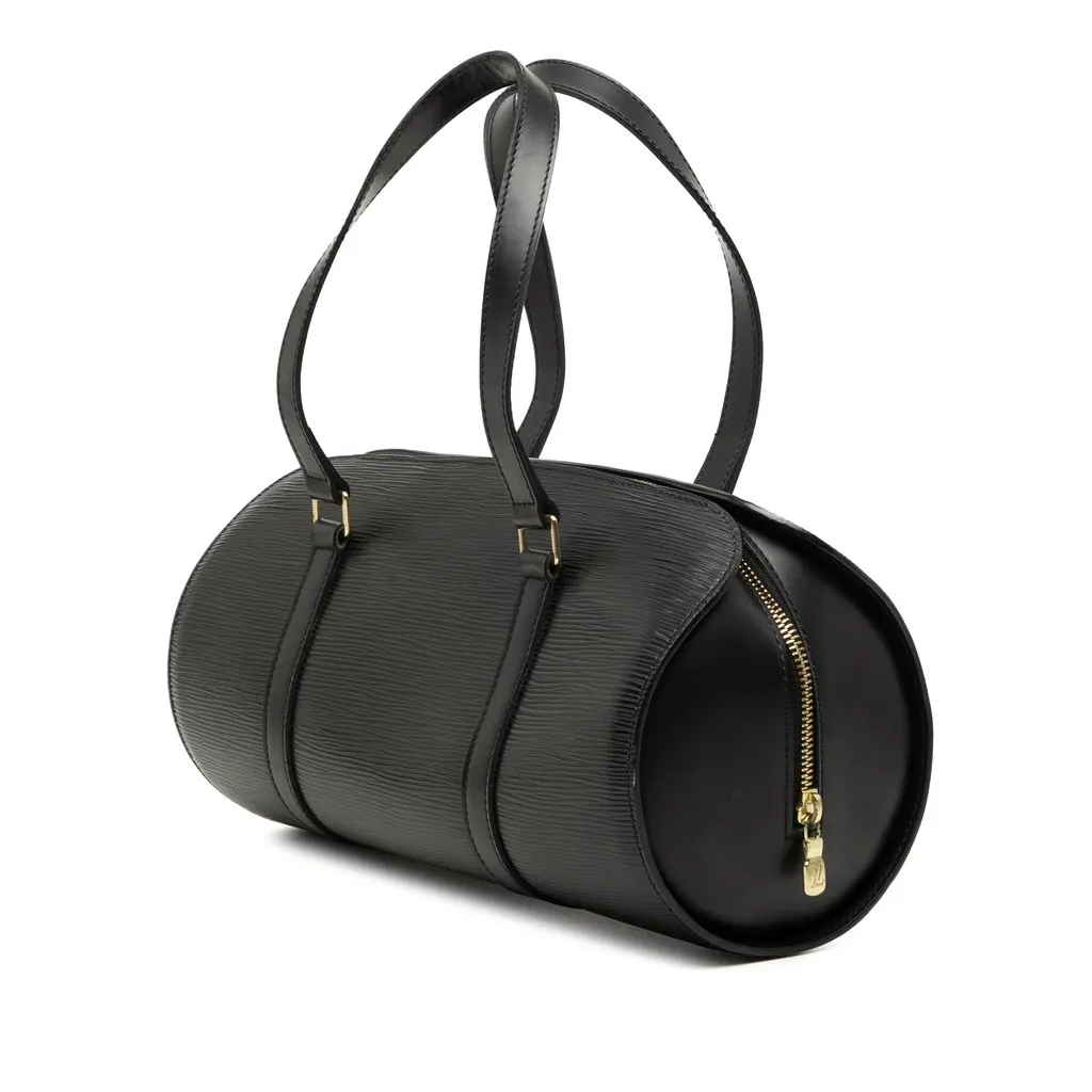 Louis Vuitton Epi Soufflot Black Leather Very good - Back View
