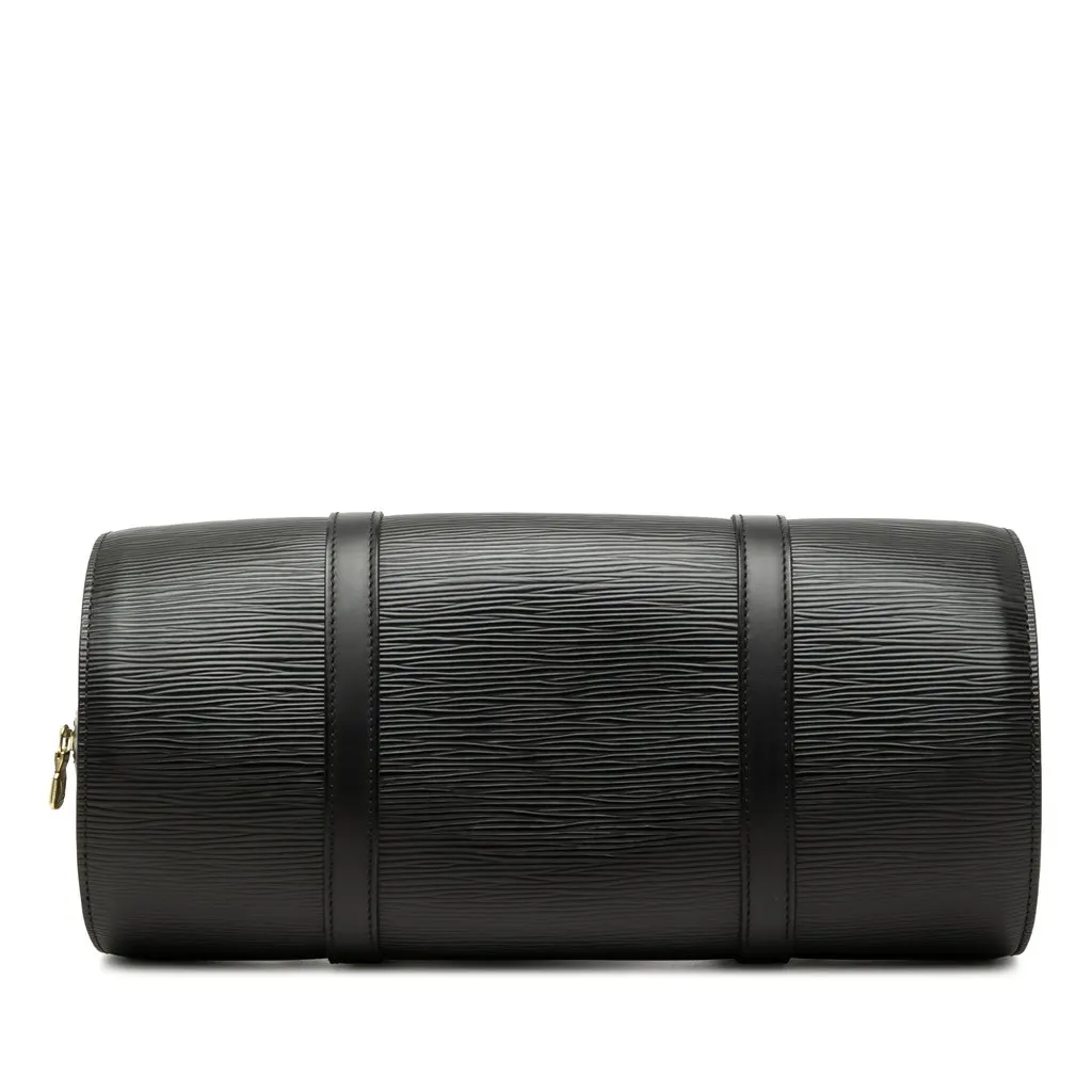 Louis Vuitton Epi Soufflot Black Leather Very good - Inside View