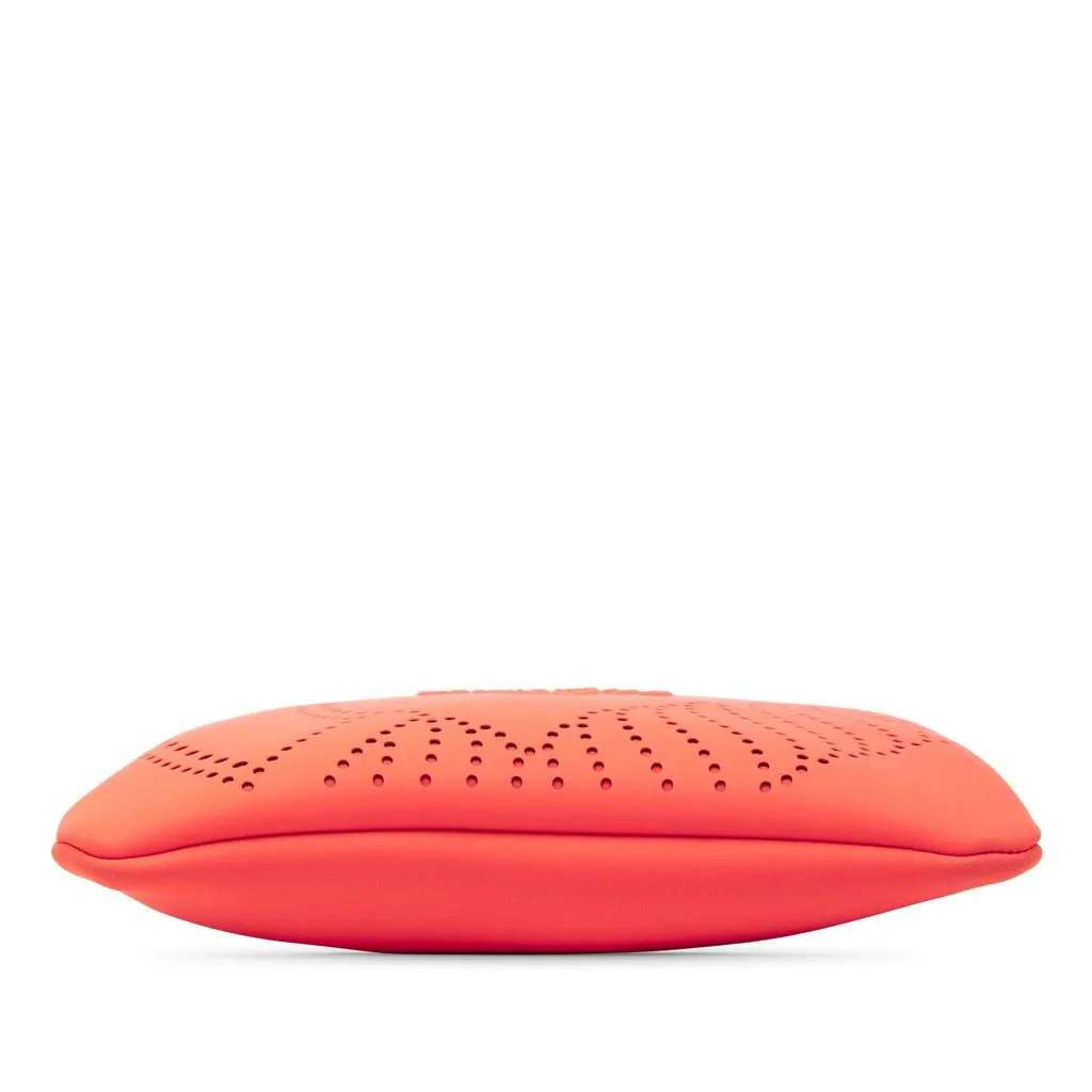 Hermès Small Perforated Nylon Neobain Canoe H Case Pink Polyester Very good - Inside View