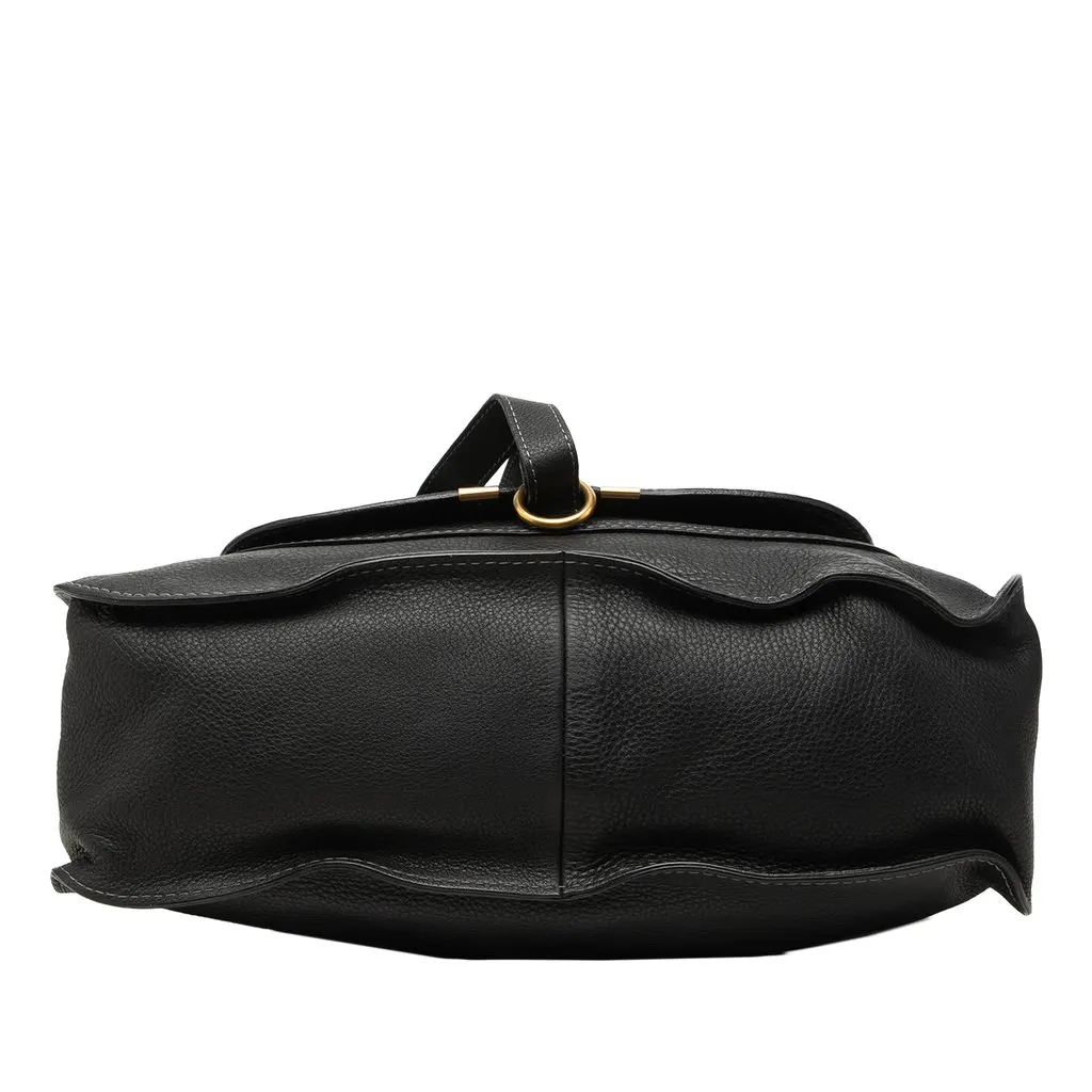 Chloé Medium Grained Leather Marcie Satchel Black Leather Very good - Inside View