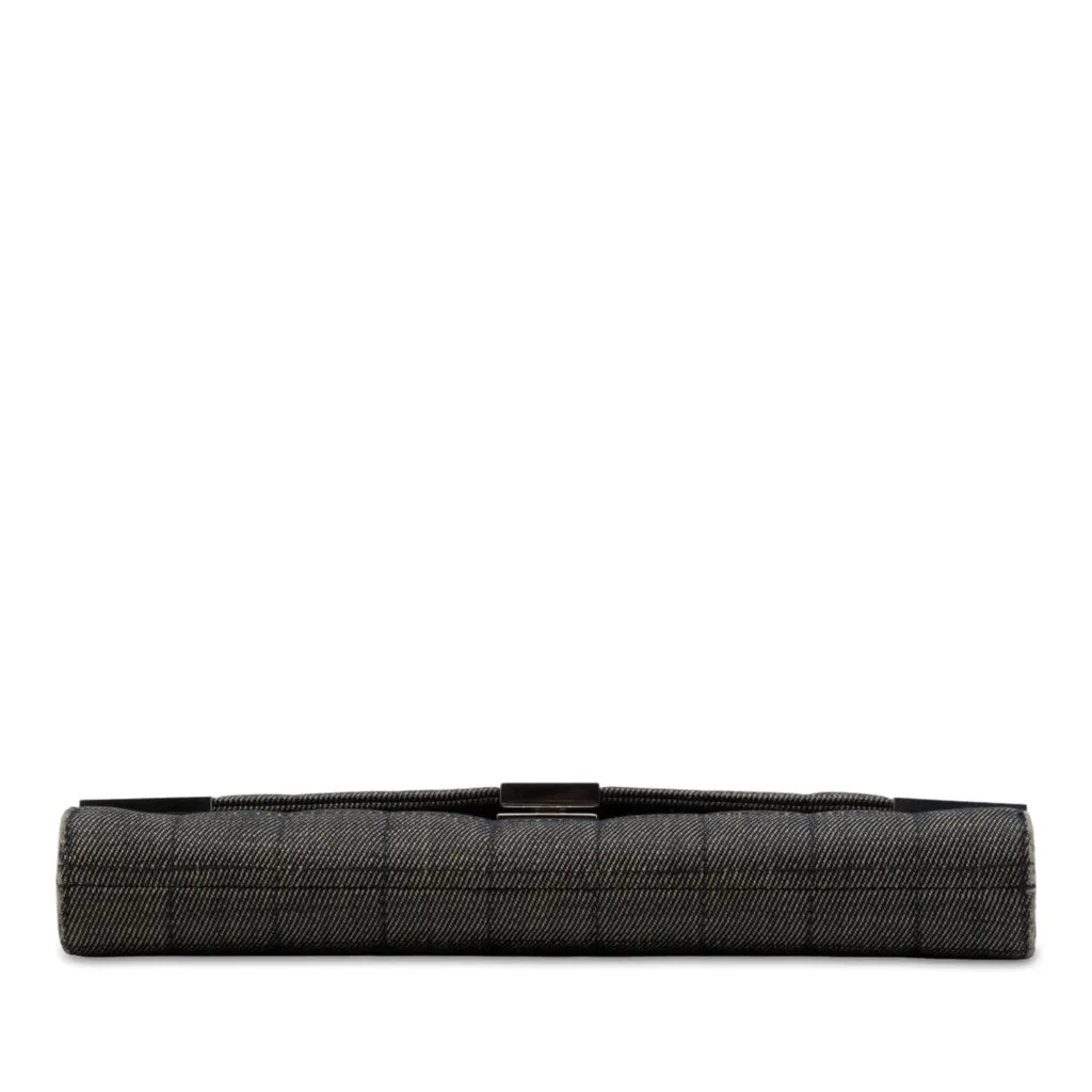 Chanel CC Chocolate Bar Denim Flap MultiColor Very good - Inside View