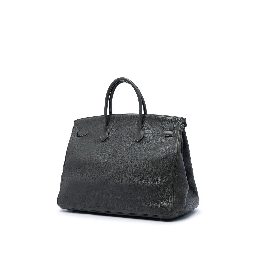 Hermès Clemence Birkin Retourne 40 MultiColor Leather Very good - Back View