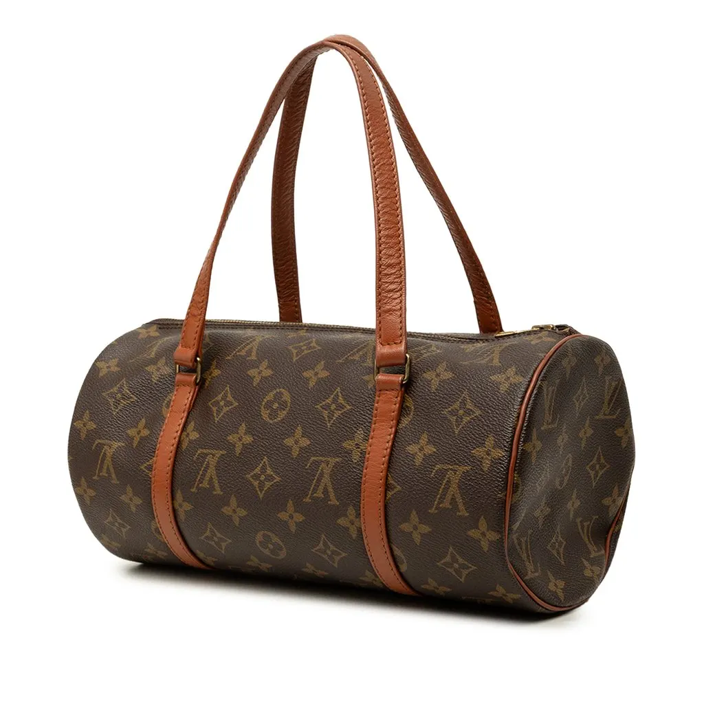 Louis Vuitton Monogram Papillon 30 Brown Canvas Good - Back View