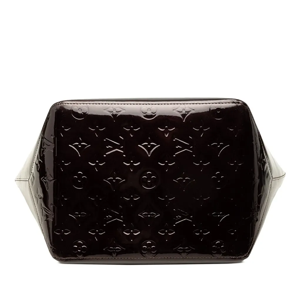 Louis Vuitton Monogram Vernis Bellevue PM Purple Leather Good - Inside View