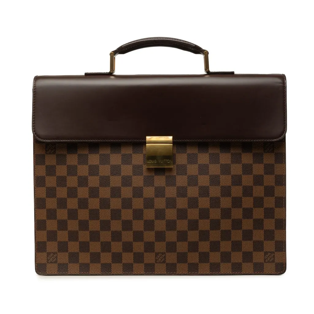 Louis Vuitton Damier Ebene Altona PM Brown Very good - Front View