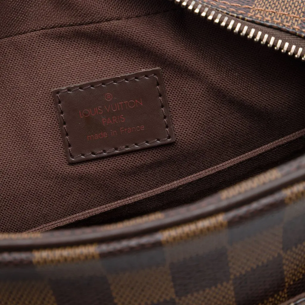 Louis Vuitton Damier Ebene Olav PM Brown Canvas Very good - Box View