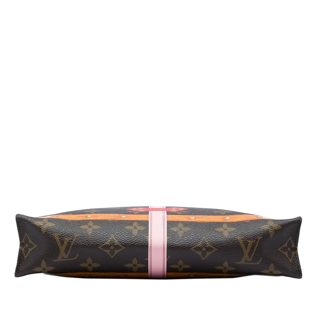 Louis Vuitton Monogram Summer Trunks Toiletry Pouch 26 Brown Very good - Inside View