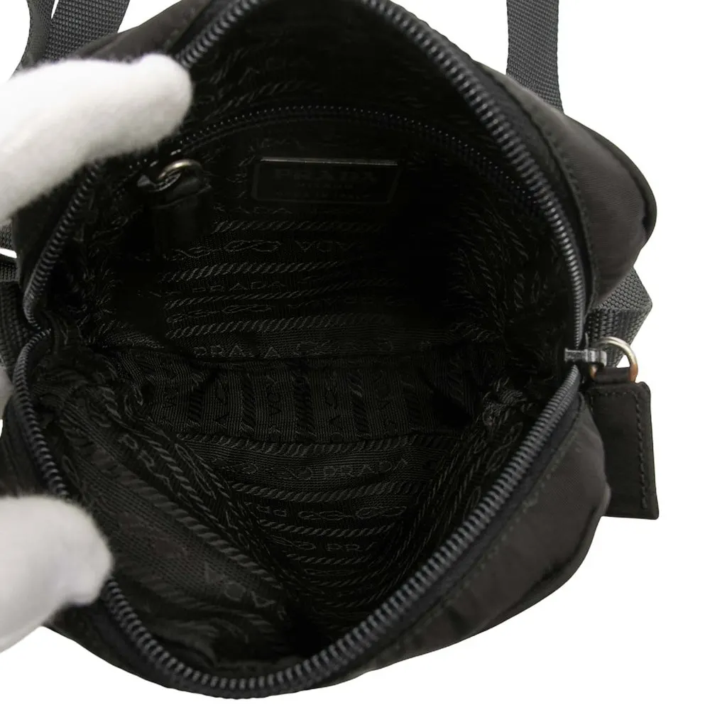 Prada Sports Line Tessuto Crossbody Black Very good - Model View