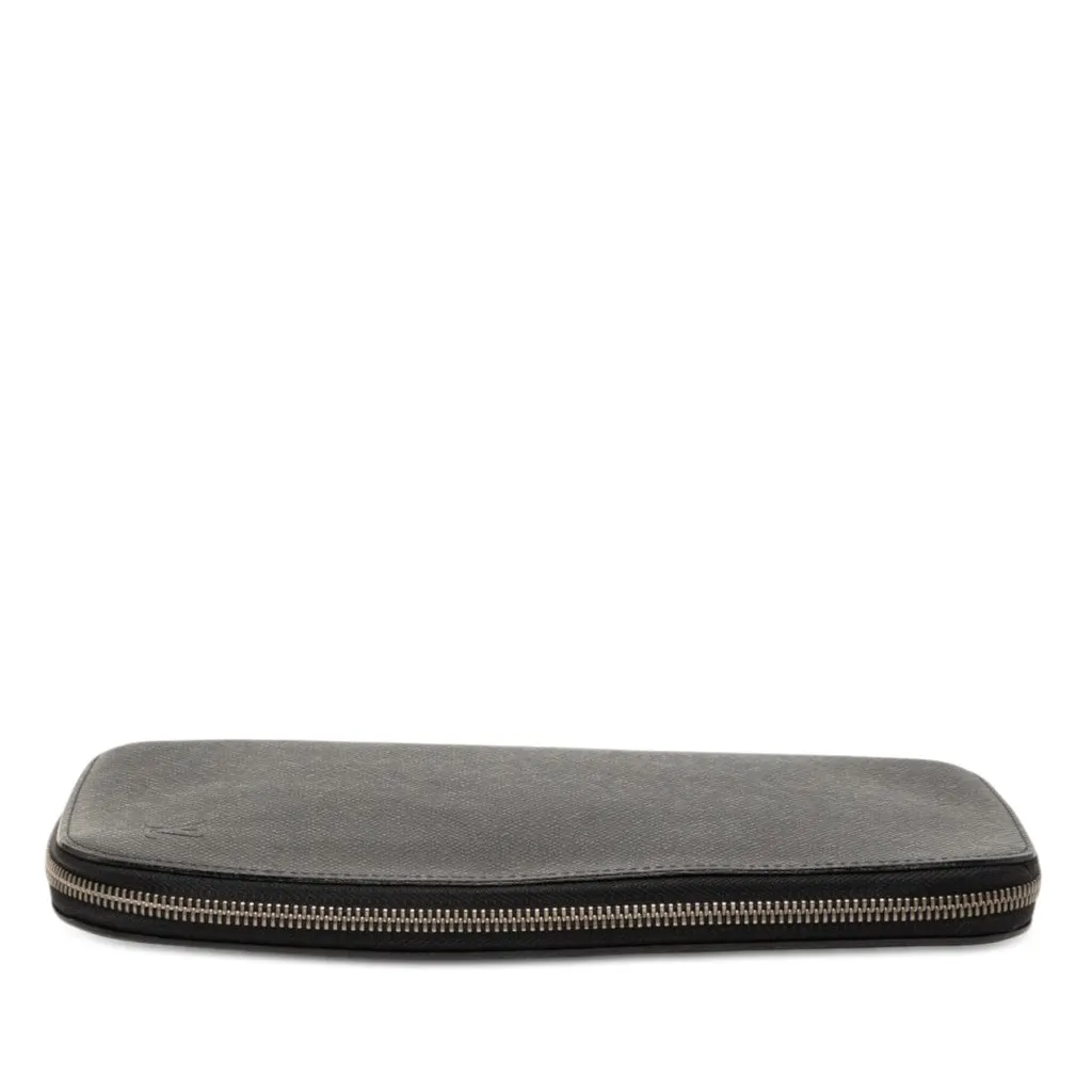 Louis Vuitton Taiga Atoll Organizer Black Leather Good - Inside View