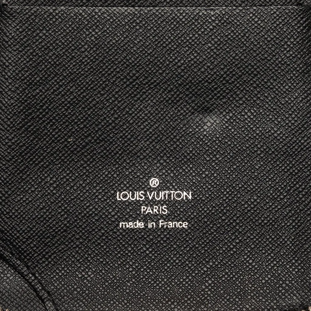 Louis Vuitton Taiga Atoll Organizer Black Leather Good - Box View
