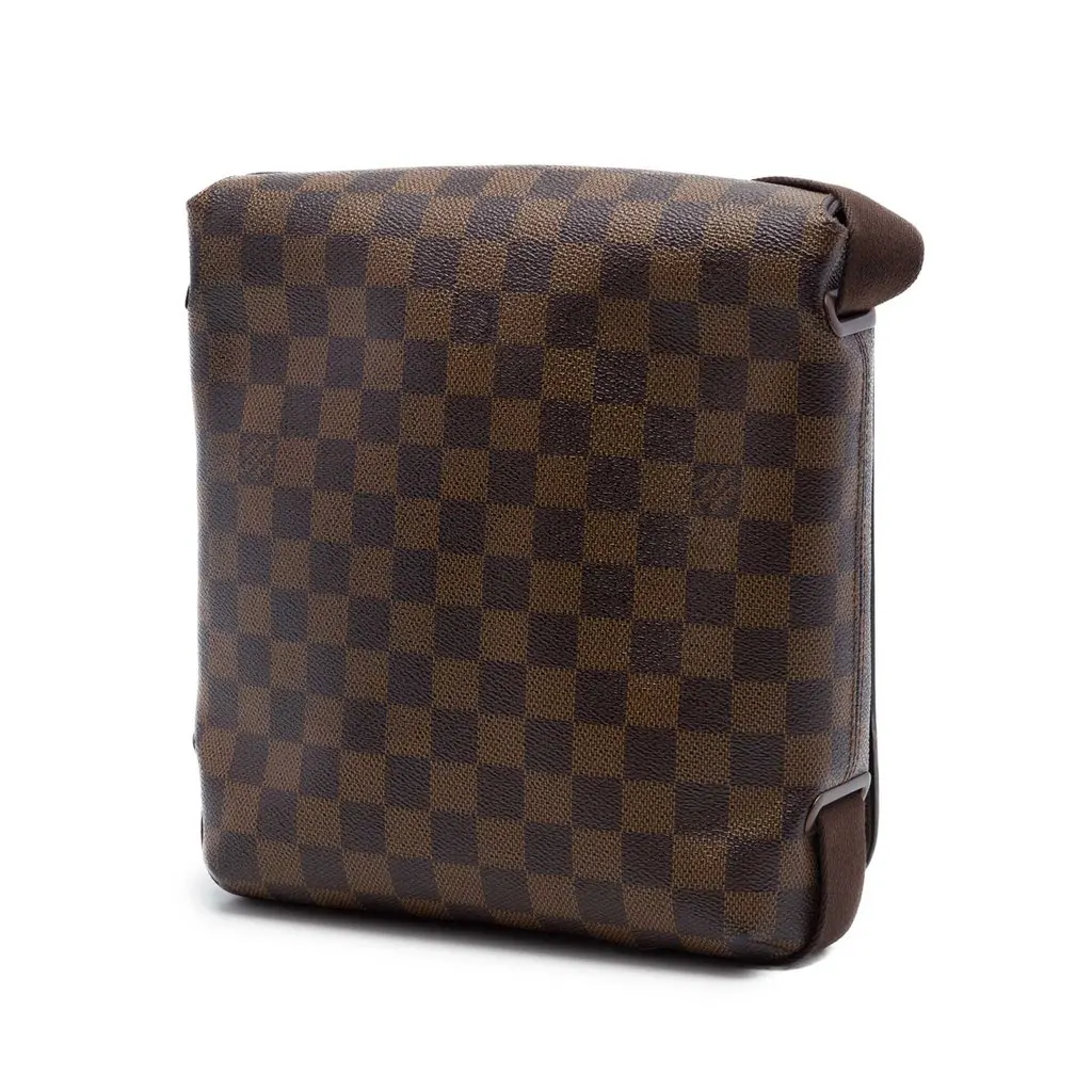 Louis Vuitton Damier Ebene Brooklyn PM Brown Very good - Back View